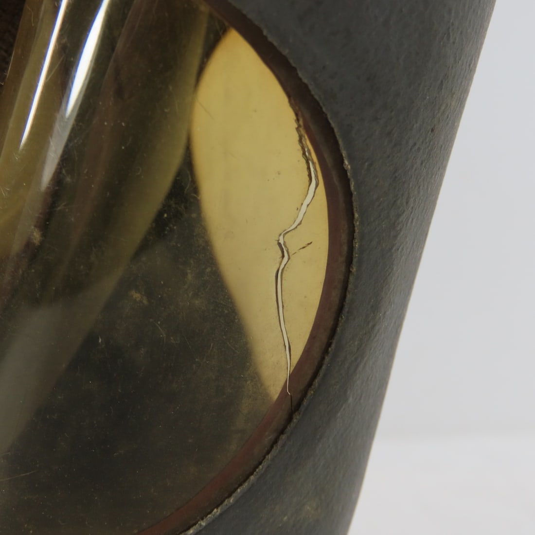 Czech Cold War Era Steel Helmet & US Gas Mask - 9