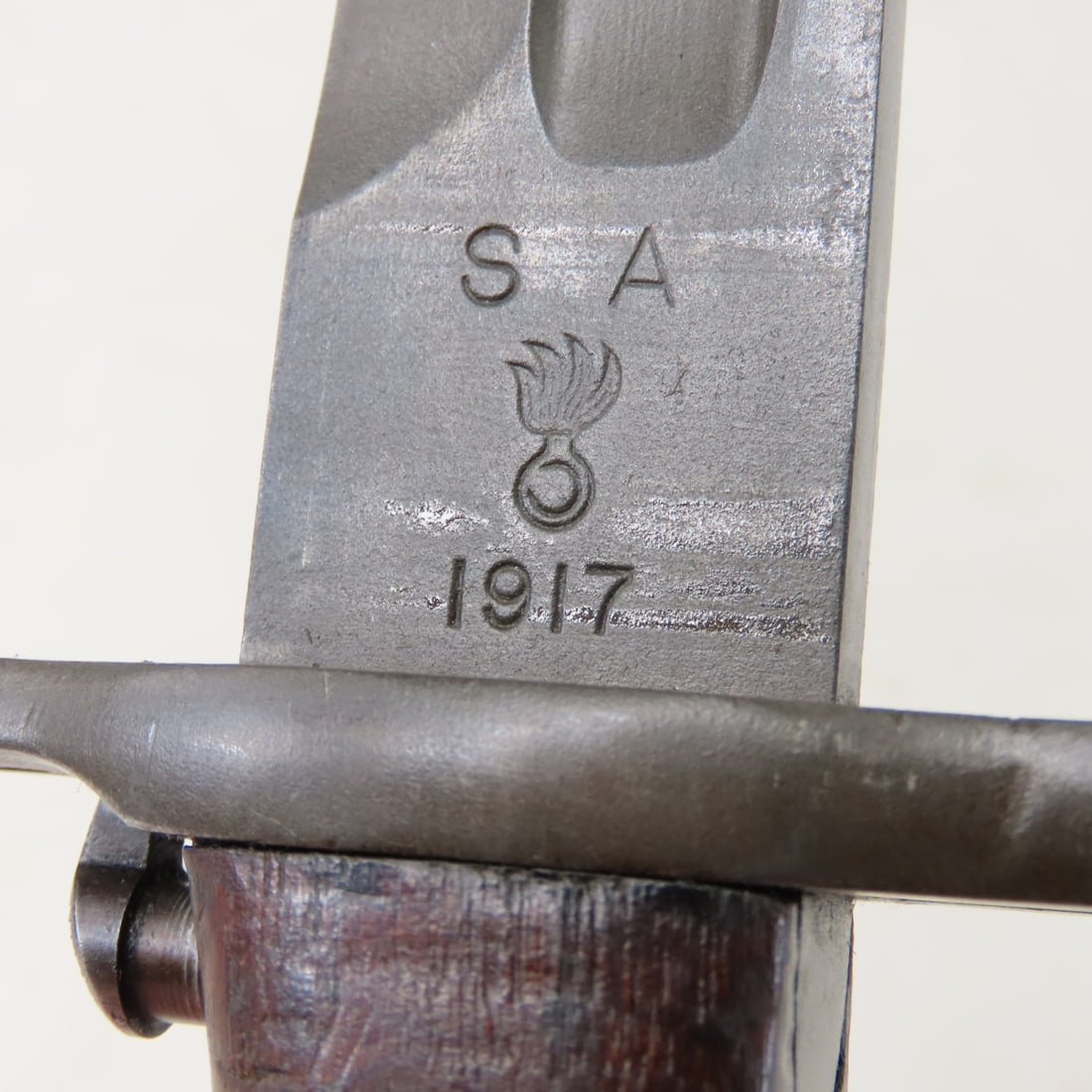 WWI US M1905 SA 1917 Bayonet & Scabbard - 12