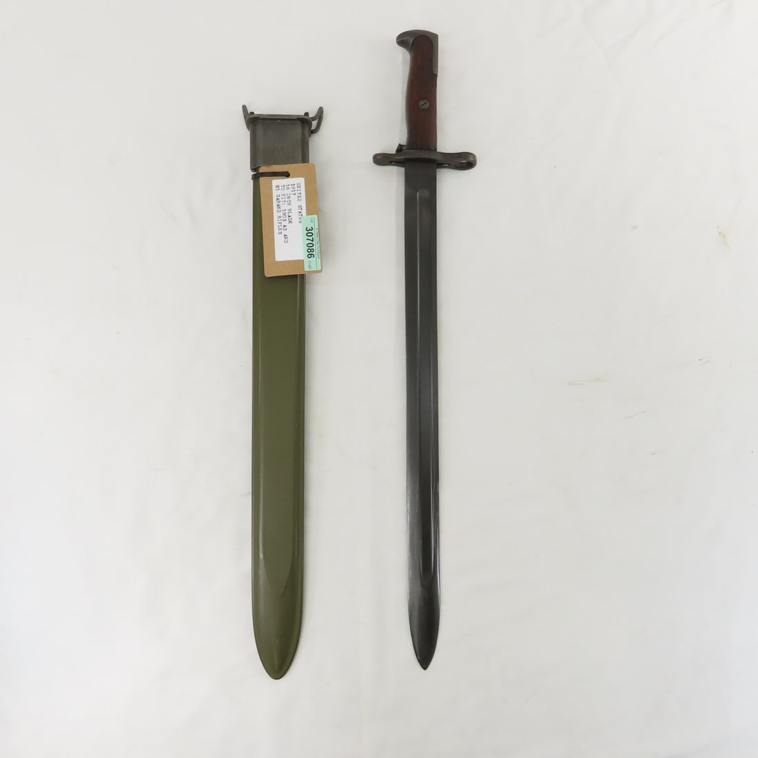 WWI US M1905 SA 1917 Bayonet & Scabbard (1 of 20)