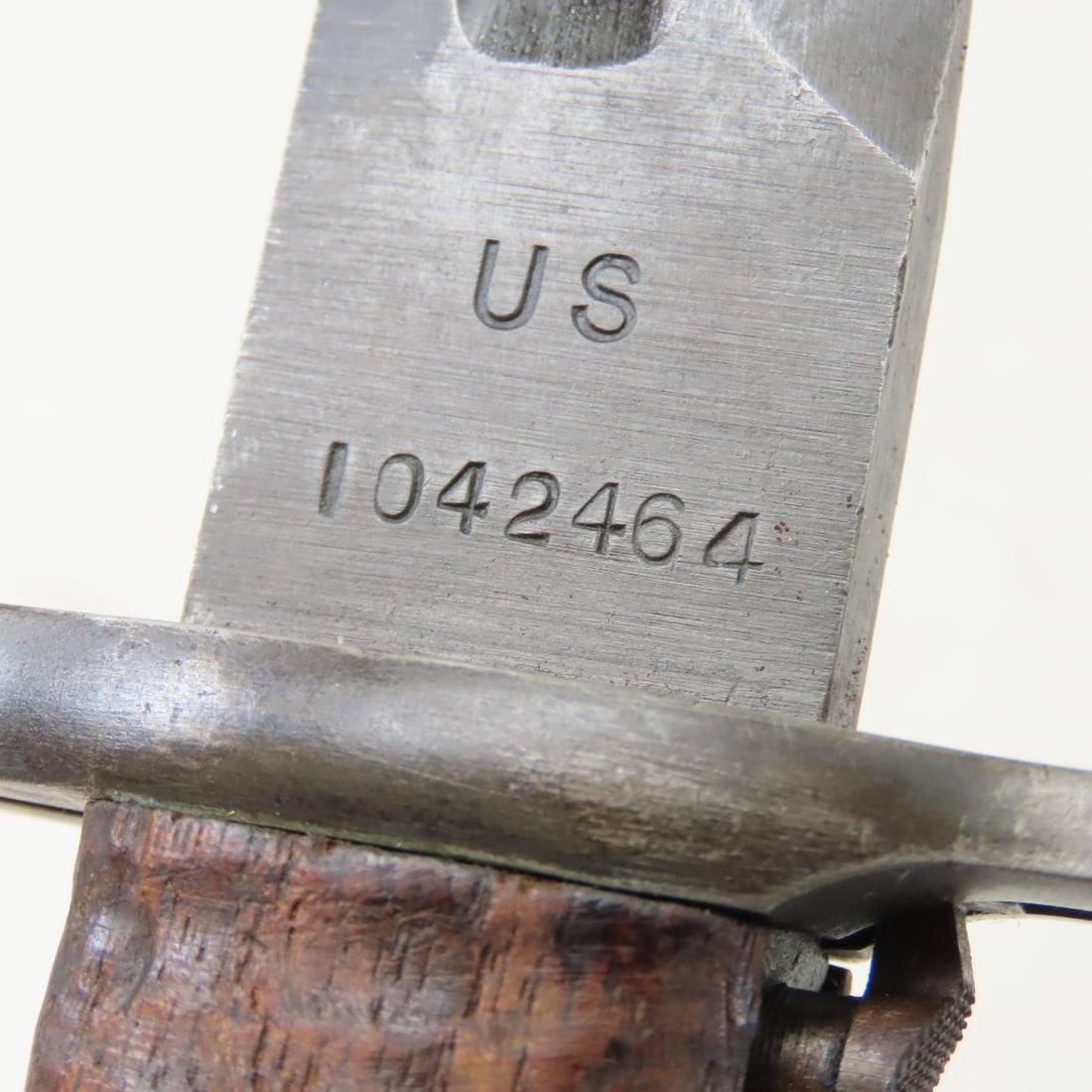 WWI M1905 US Military SA 1918 Bayonet & Scabbard - 13