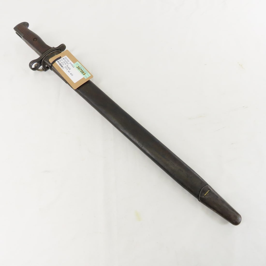 WWI M1905 US Military SA 1918 Bayonet & Scabbard - 20