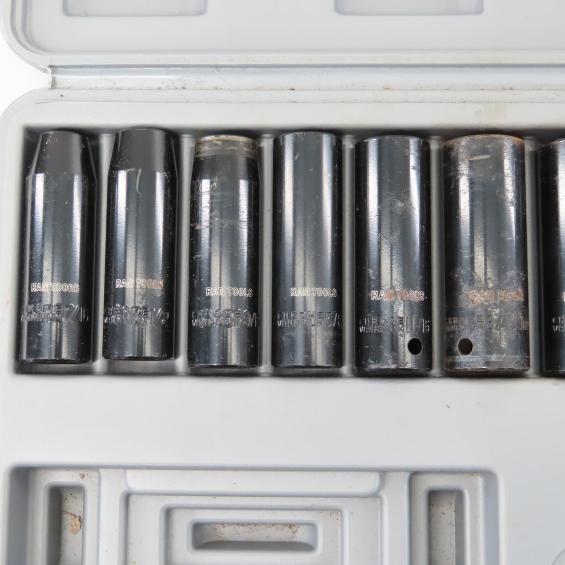 Ram Socket Set, Cummins Chisel Set Vintage tools - 3