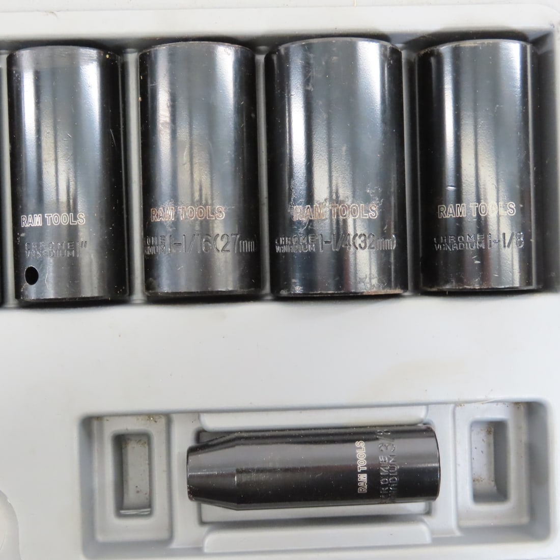 Ram Socket Set, Cummins Chisel Set Vintage tools - 5