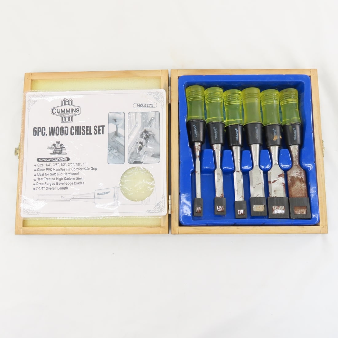 Ram Socket Set, Cummins Chisel Set Vintage tools - 7