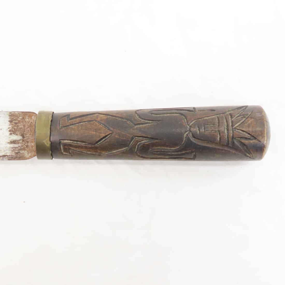 1940's Paiwan Tribal Short Sword & Axe - 10