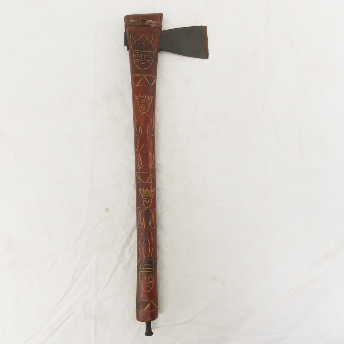 1940's Paiwan Tribal Short Sword & Axe - 19