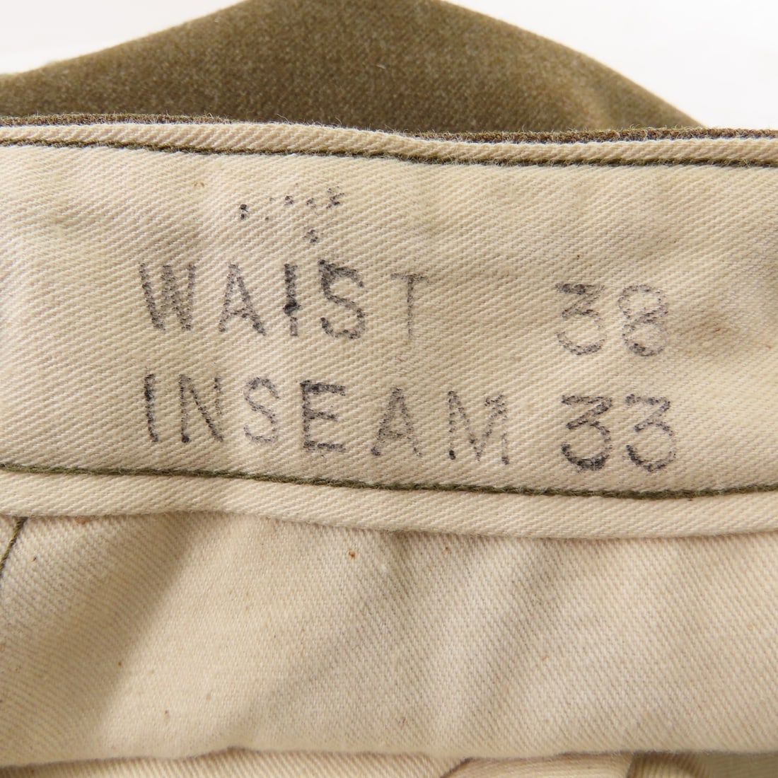 5 Pair WWII Wool Military Pants - 10