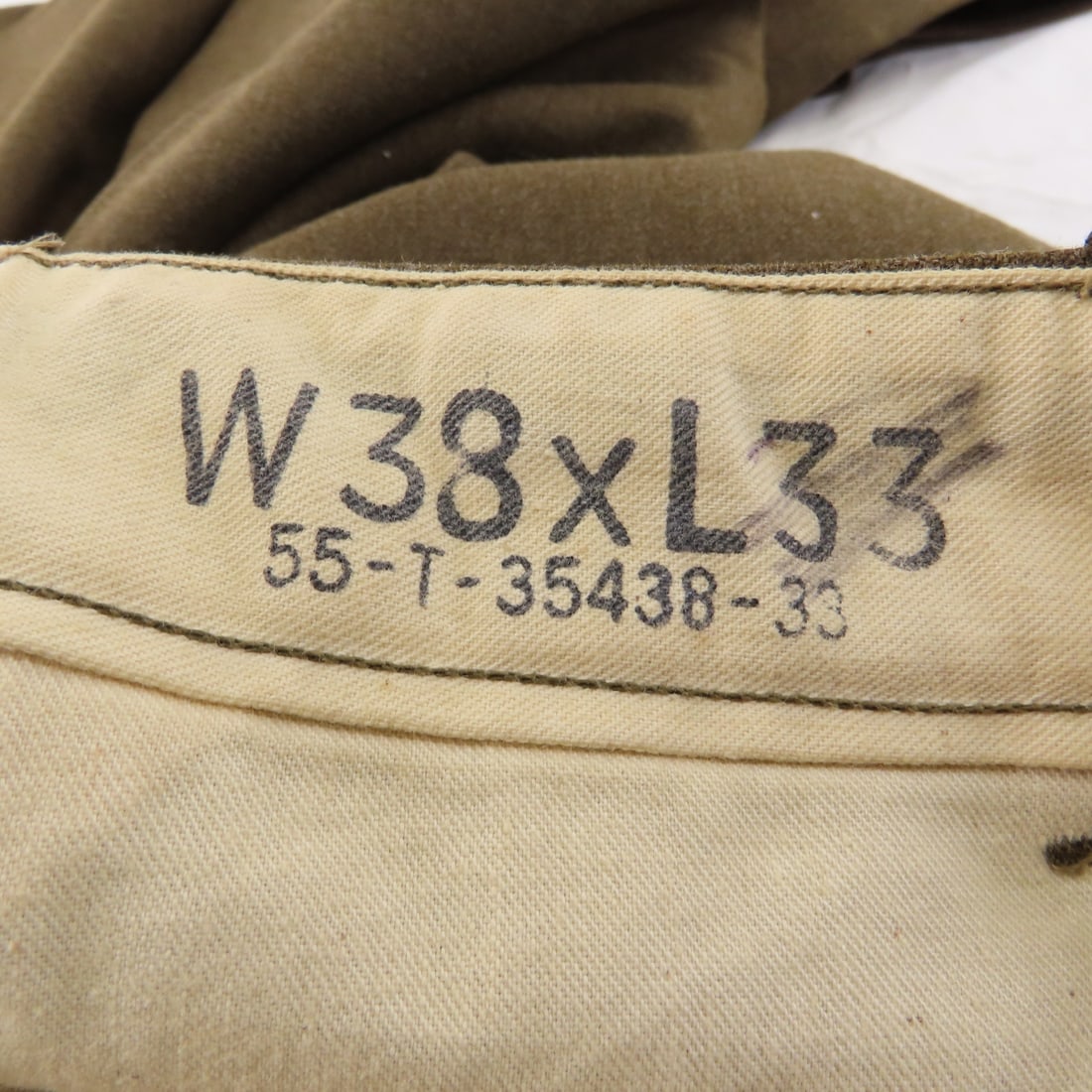 5 Pair WWII Wool Military Pants - 19