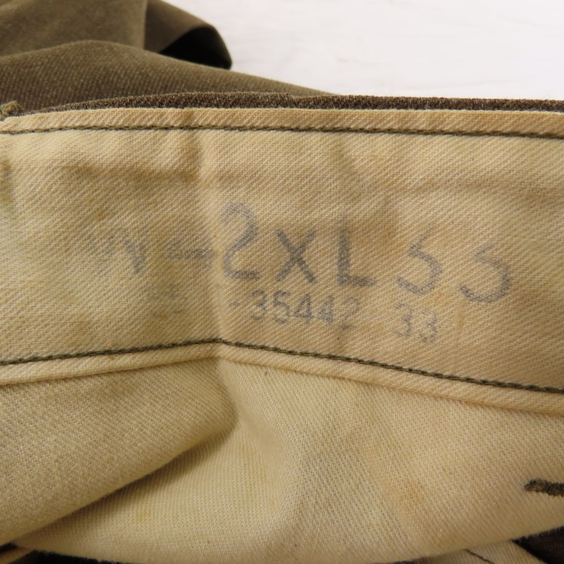 5 Pair WWII Wool Military Pants - 7