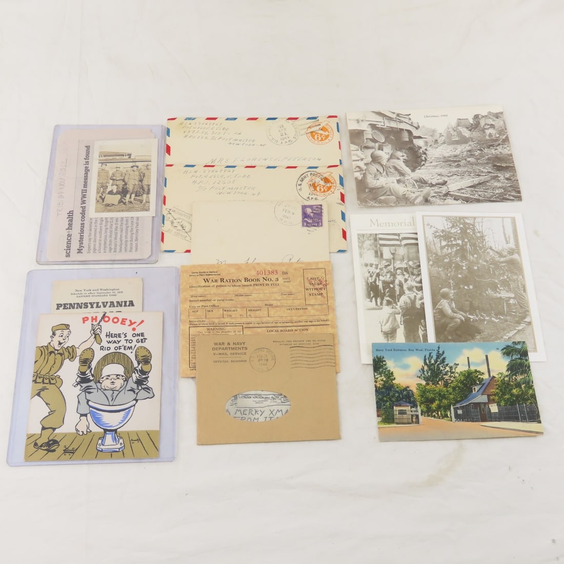 Various Military Related Items, Postcards & more - 11