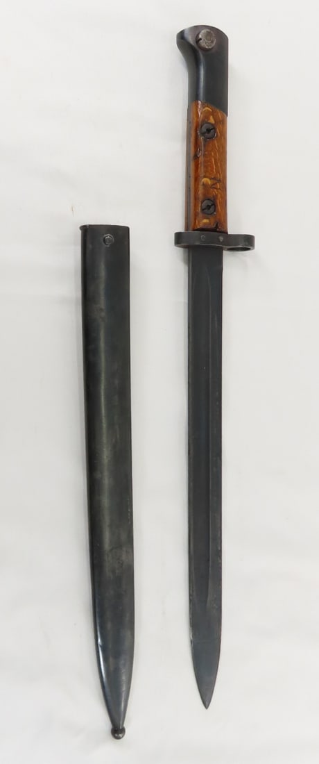 WWII Czech Military VZ24 Bayonet & Scabbard (1 of 19)