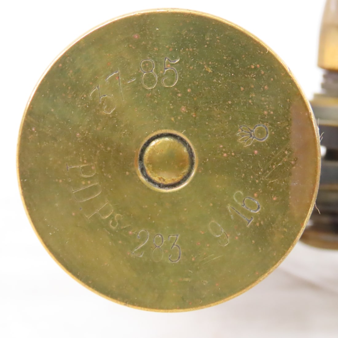 WWI Trench Art, 37mm Shell on Tripod - 9