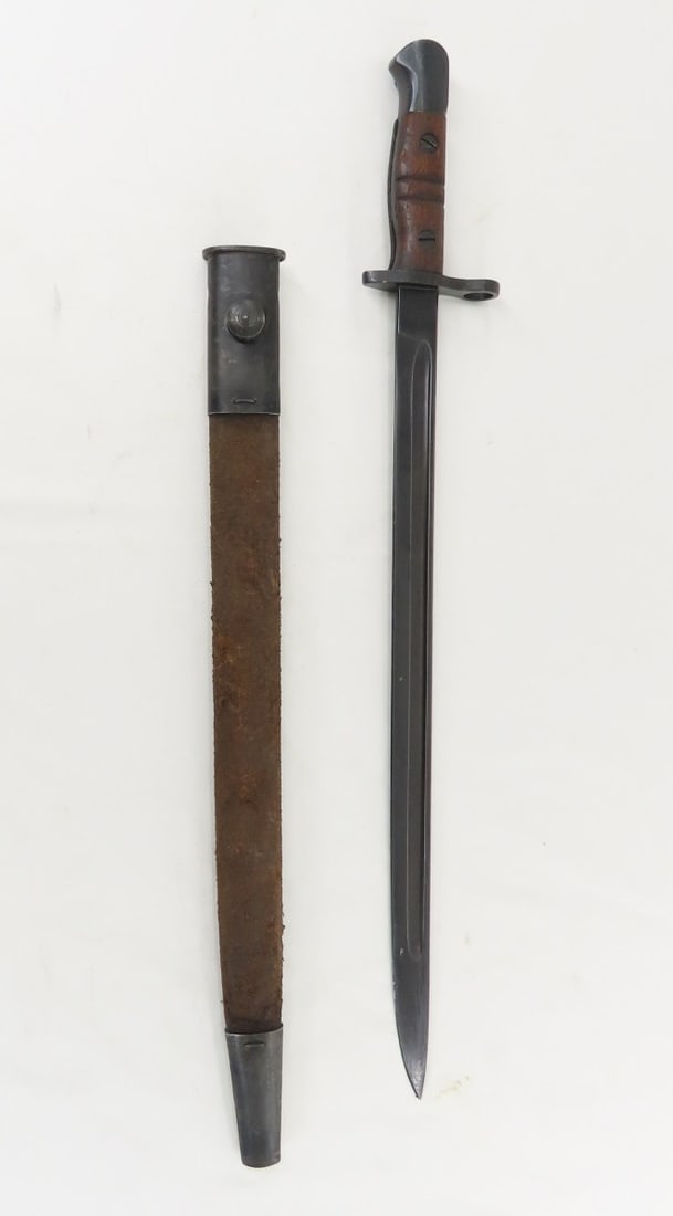 WWI M1917 Sword Bayonet & Scabbard,1st Prod 1913 (1 of 20)