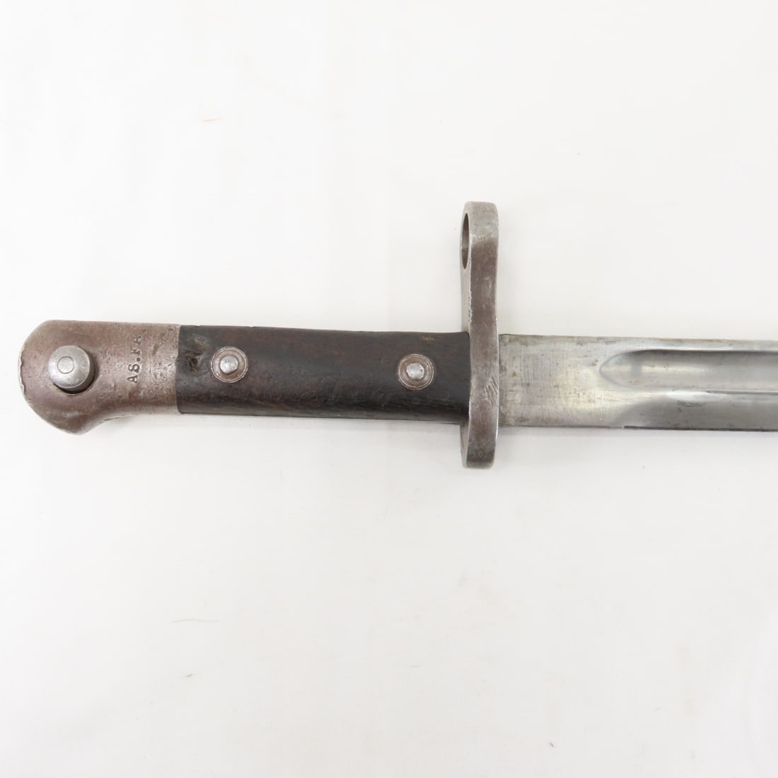 WWII German/Turkish AS.FA Bayonet & Scabbard - 3