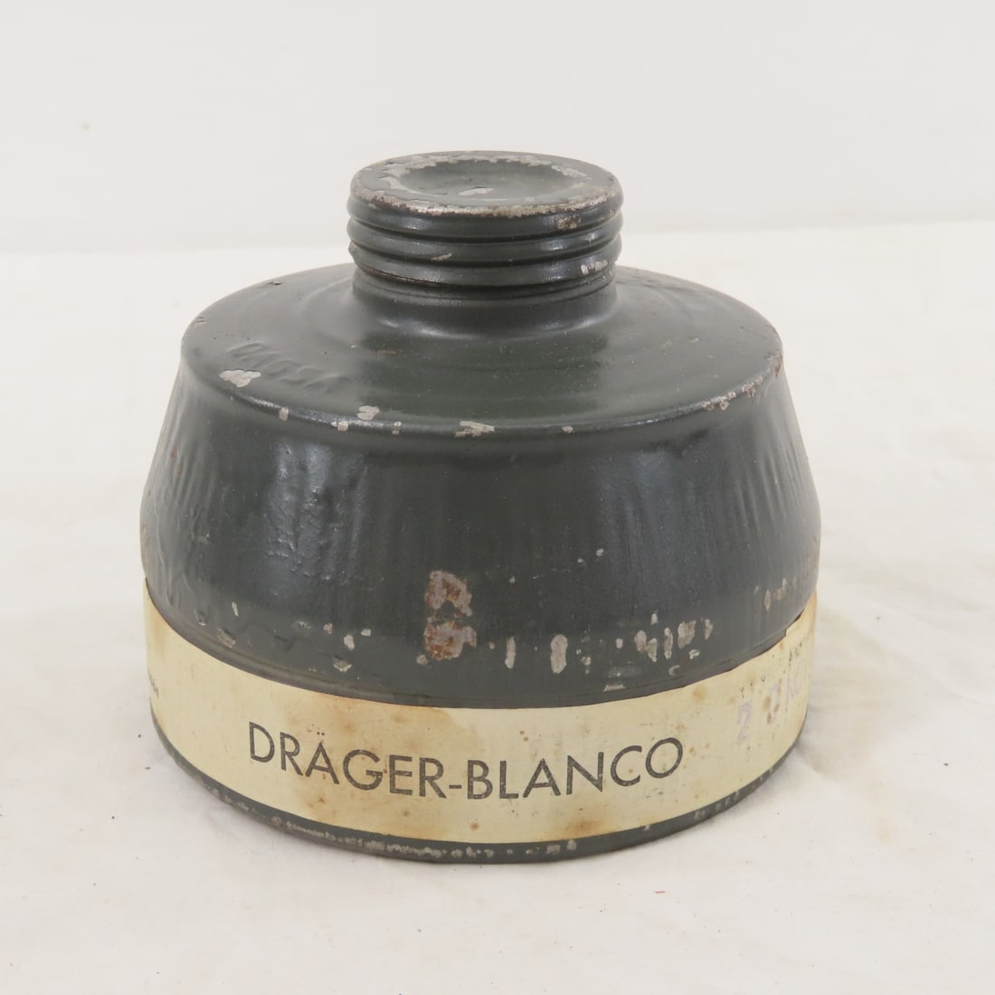 WWII German M38 Gas Mask & Canister - 10