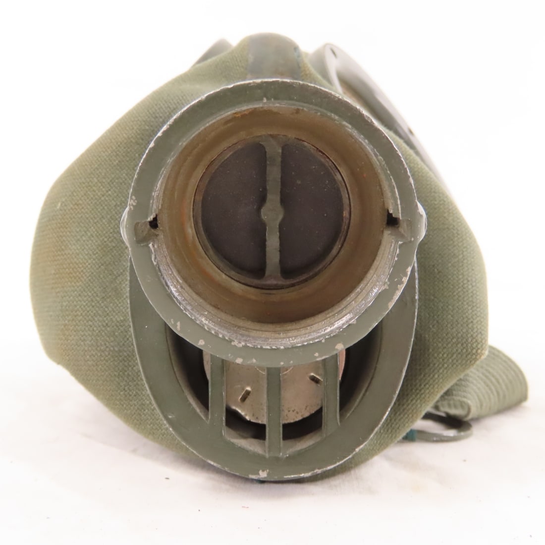 WWII German M38 Gas Mask & Canister - 6