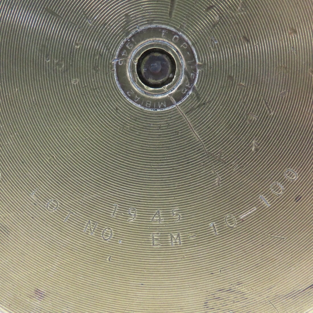 Collection of Large Caliber WWII Brass Casings - 12