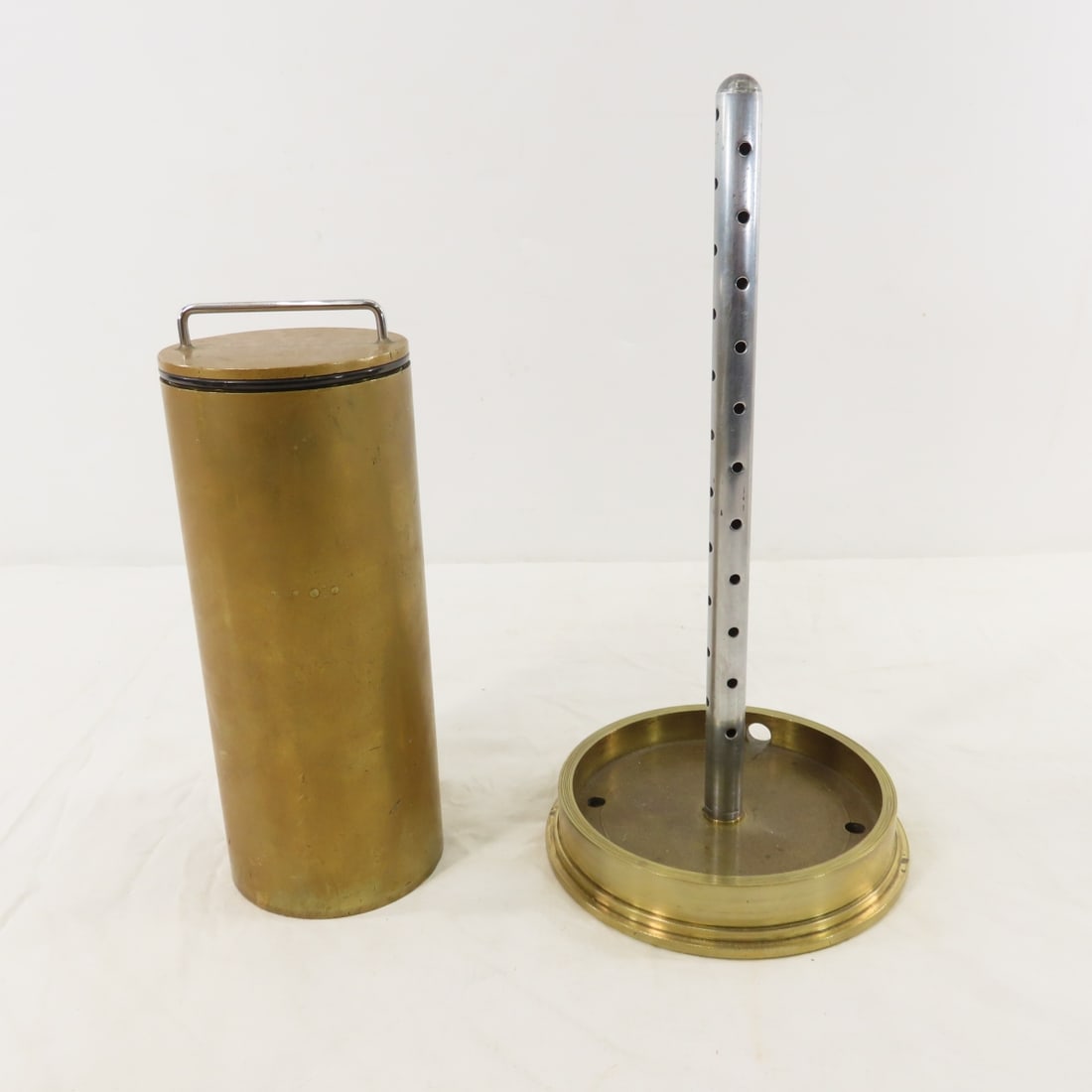 Collection of Large Caliber WWII Brass Casings - 5