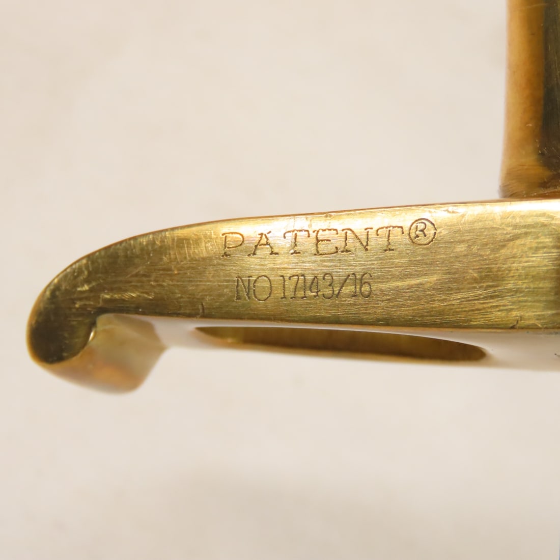 Reproduction WWI Pritchard Webley Pistol Bayonet - 12