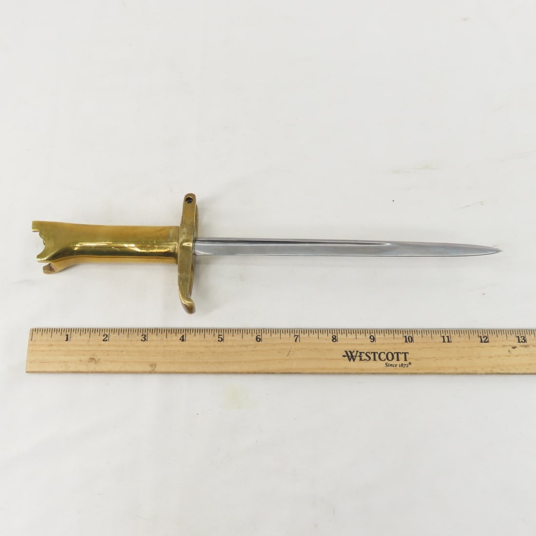 Reproduction WWI Pritchard Webley Pistol Bayonet - 2