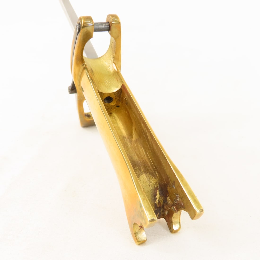 Reproduction WWI Pritchard Webley Pistol Bayonet - 8