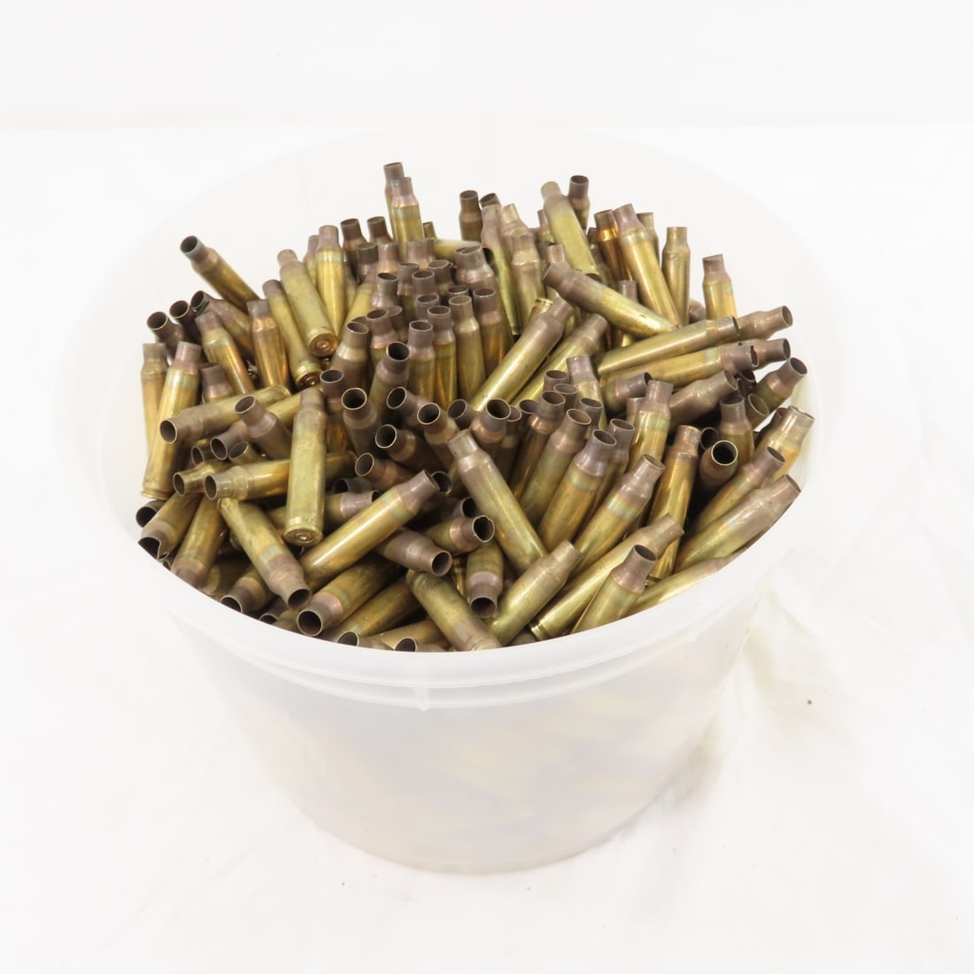 9 lbs Assorted .223/5.56 Brass Casings: 9 lbs Assorted .223/5.56 Brass Casings - Lot size: 8 x 8 x 6", 9.12 lbs Photos are part of description. Live Auctioneers displays a max of 20 photos- all photos can be seen on Proxibid and