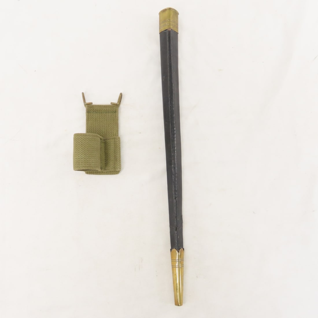 Vintage Military Bayonet, scabbards & frogs - 17