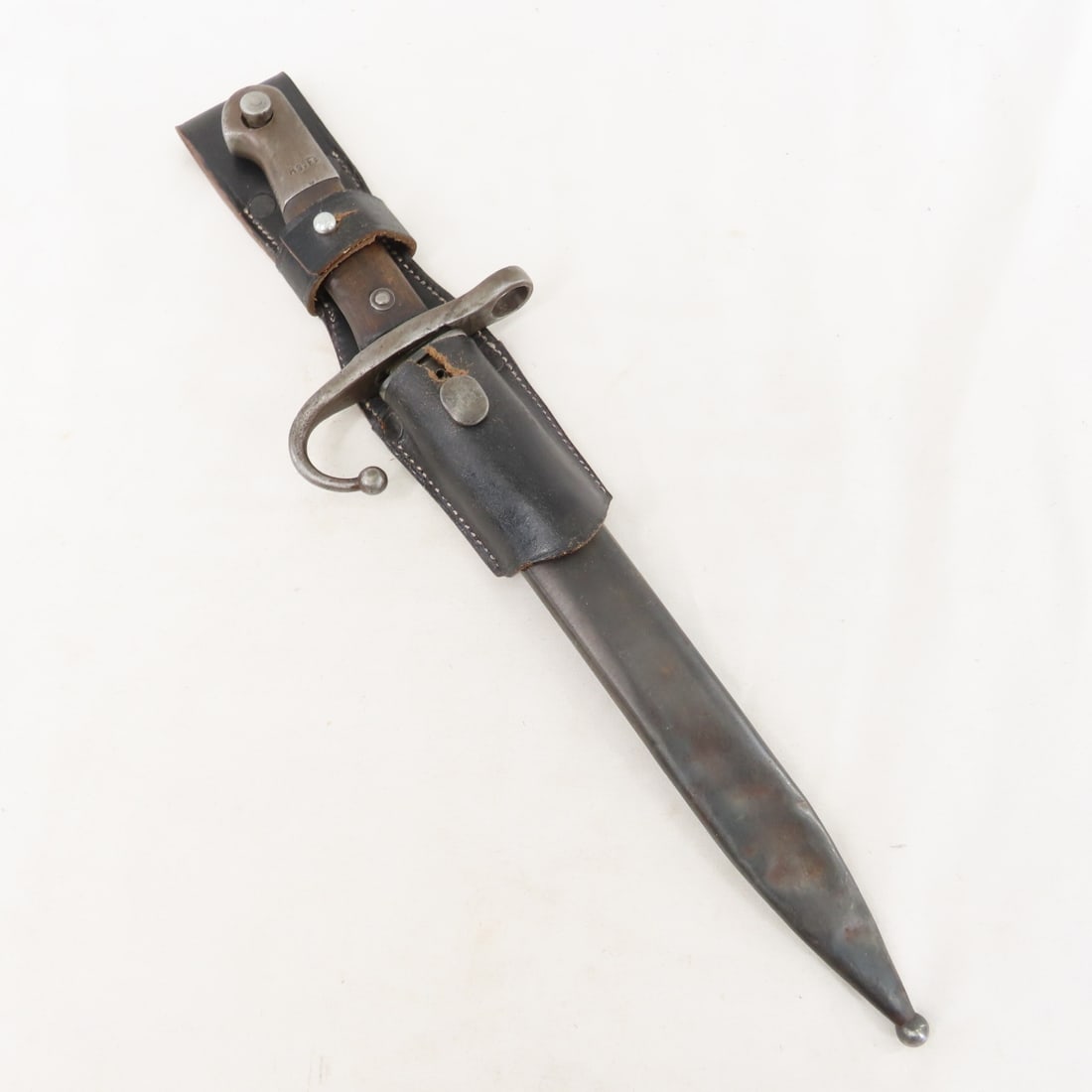 Vintage Military Bayonet, scabbards & frogs - 2