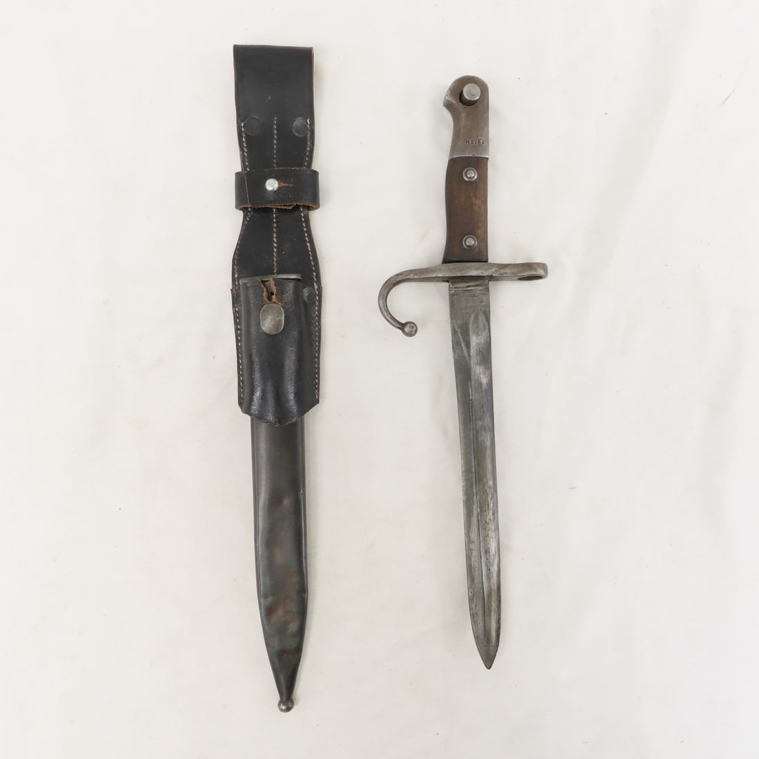 Vintage Military Bayonet, scabbards & frogs - 3