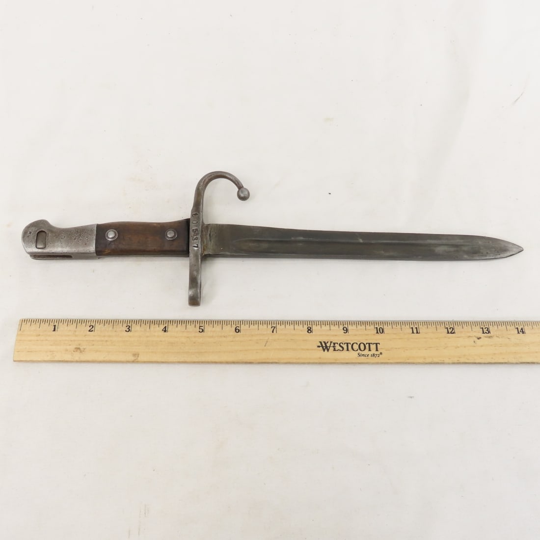 Vintage Military Bayonet, scabbards & frogs - 5