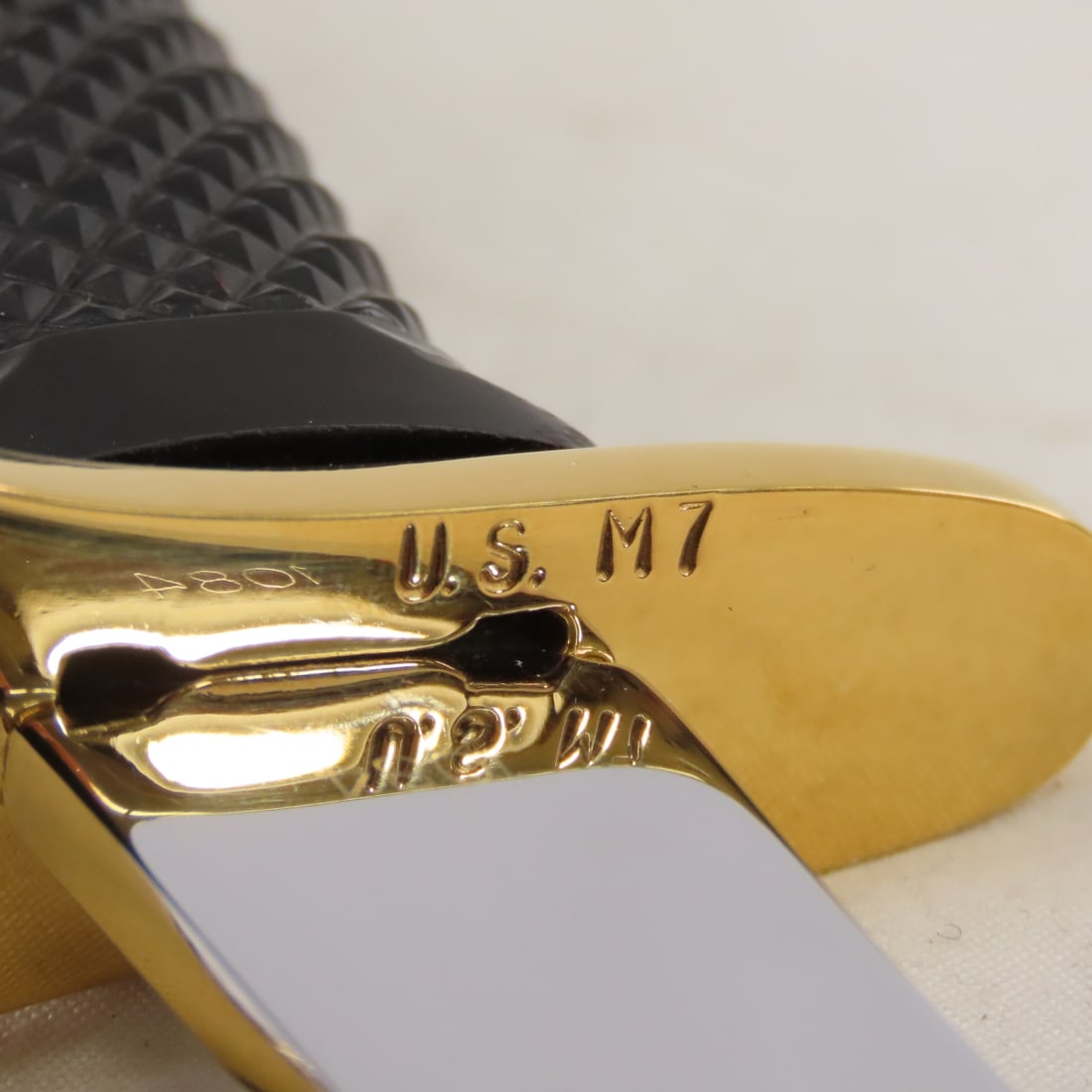 US Army 24K Gold Plated M7 Imperial Bayonet - 13