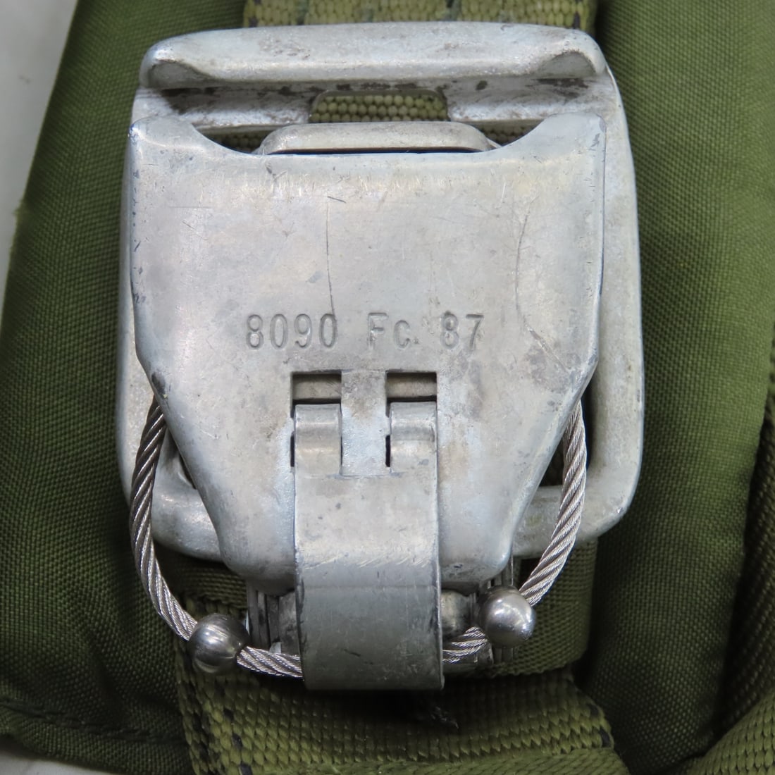 Vintage USAF Military Parachute Pack & Harness - 10