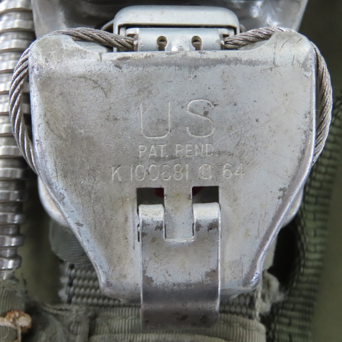 Vintage USAF Military Parachute Pack & Harness - 6