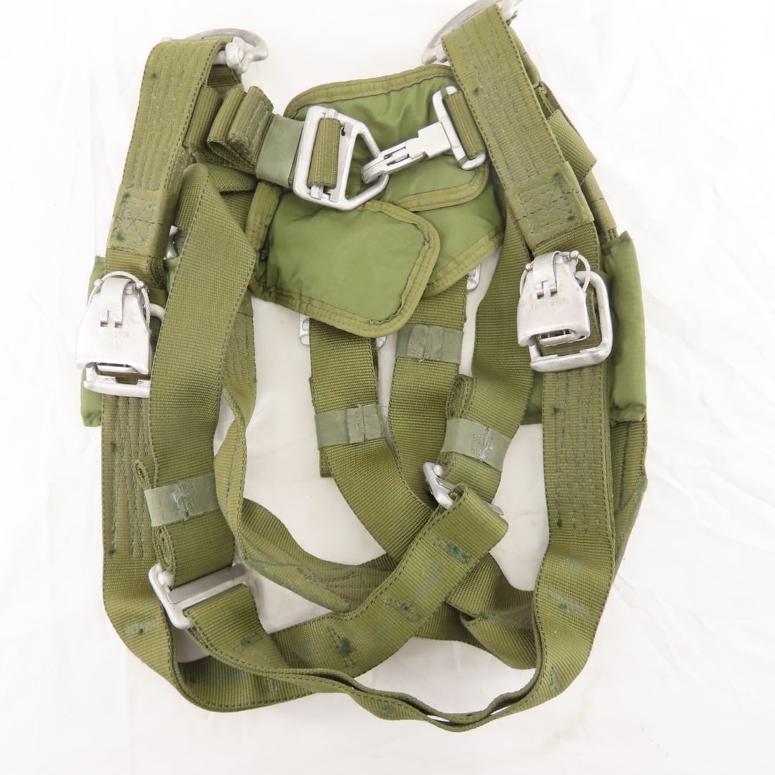 Vintage USAF Military Parachute Pack & Harness - 8