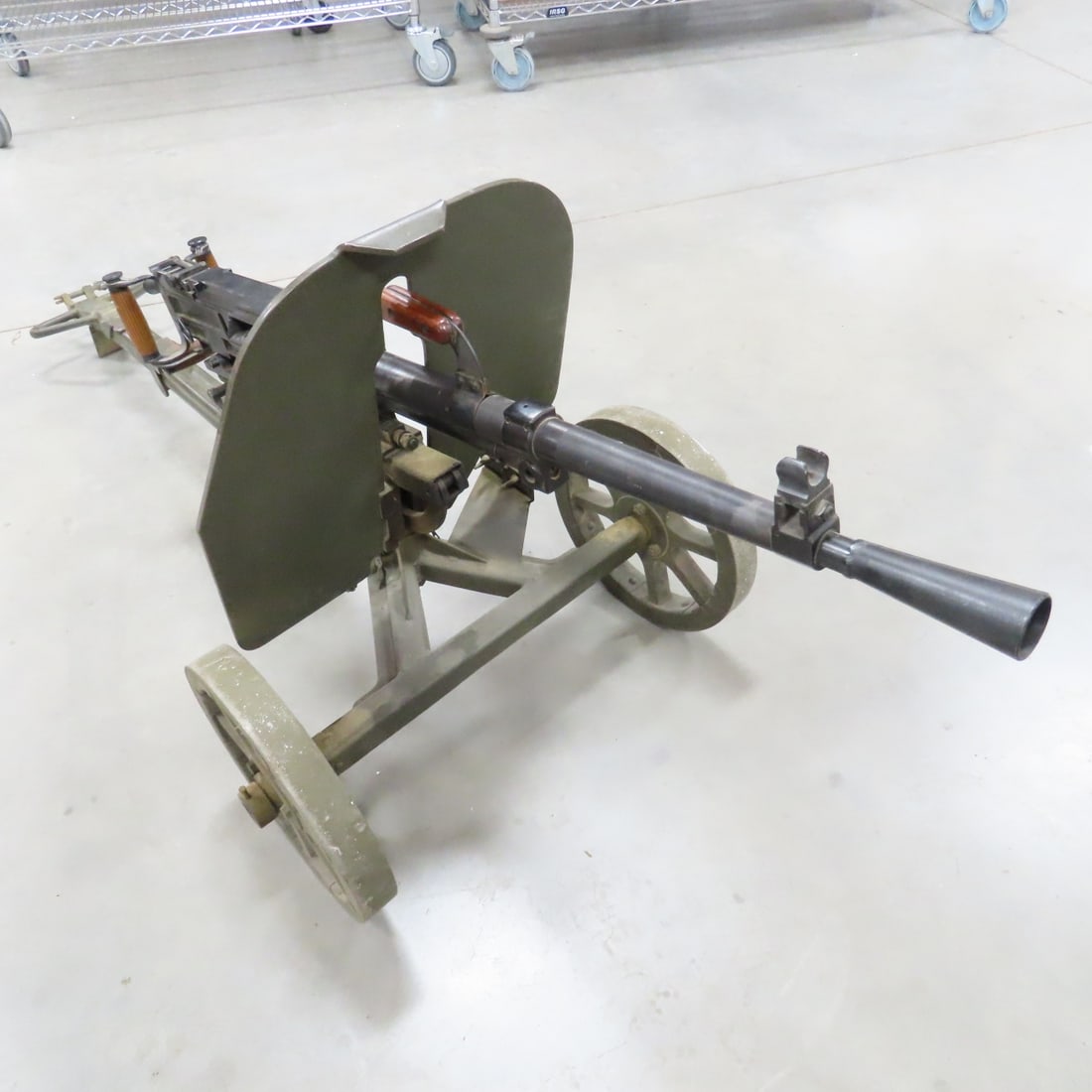 DISPLAY WWII Soviet Goryunov SG-43 Machine Gun - 3