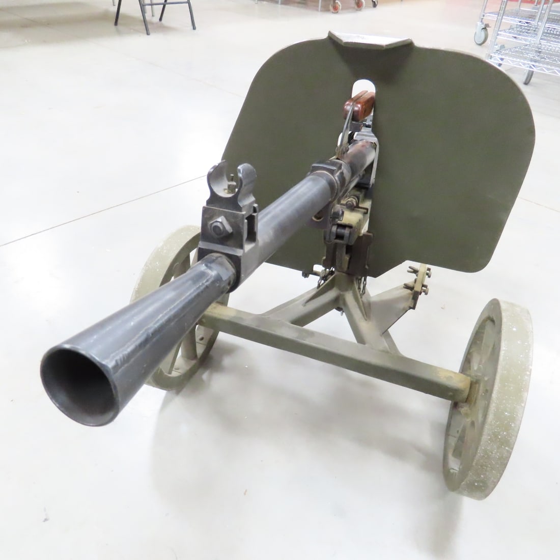 DISPLAY WWII Soviet Goryunov SG-43 Machine Gun - 4