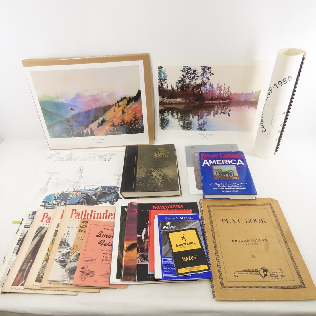 Firearm related ephemera, artwork & more (1 of 20)