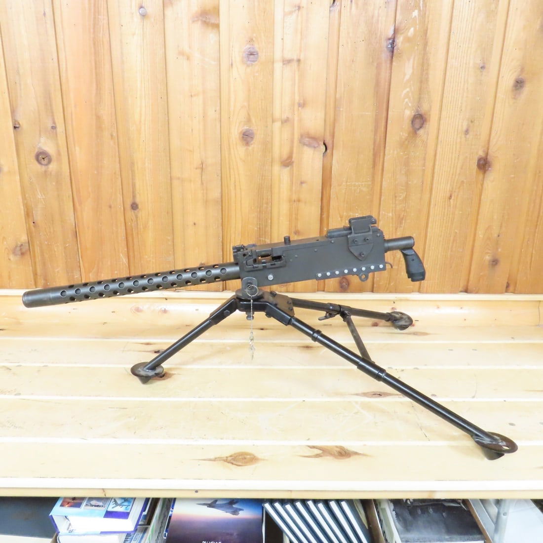 DISPLAY Browning M1919A4 Machine Gun .30 Cal - 2