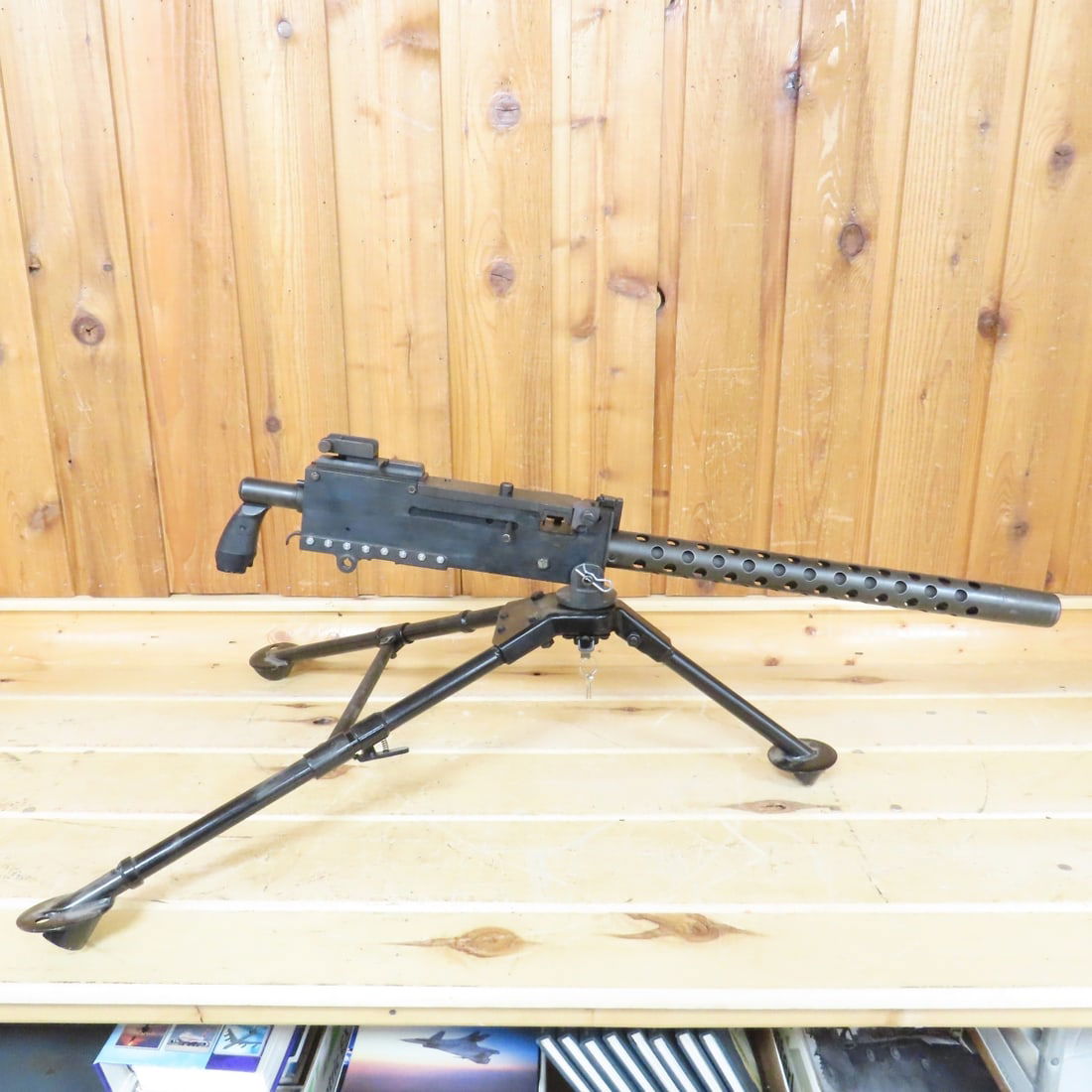 DISPLAY Browning M1919A4 Machine Gun .30 Cal - 6