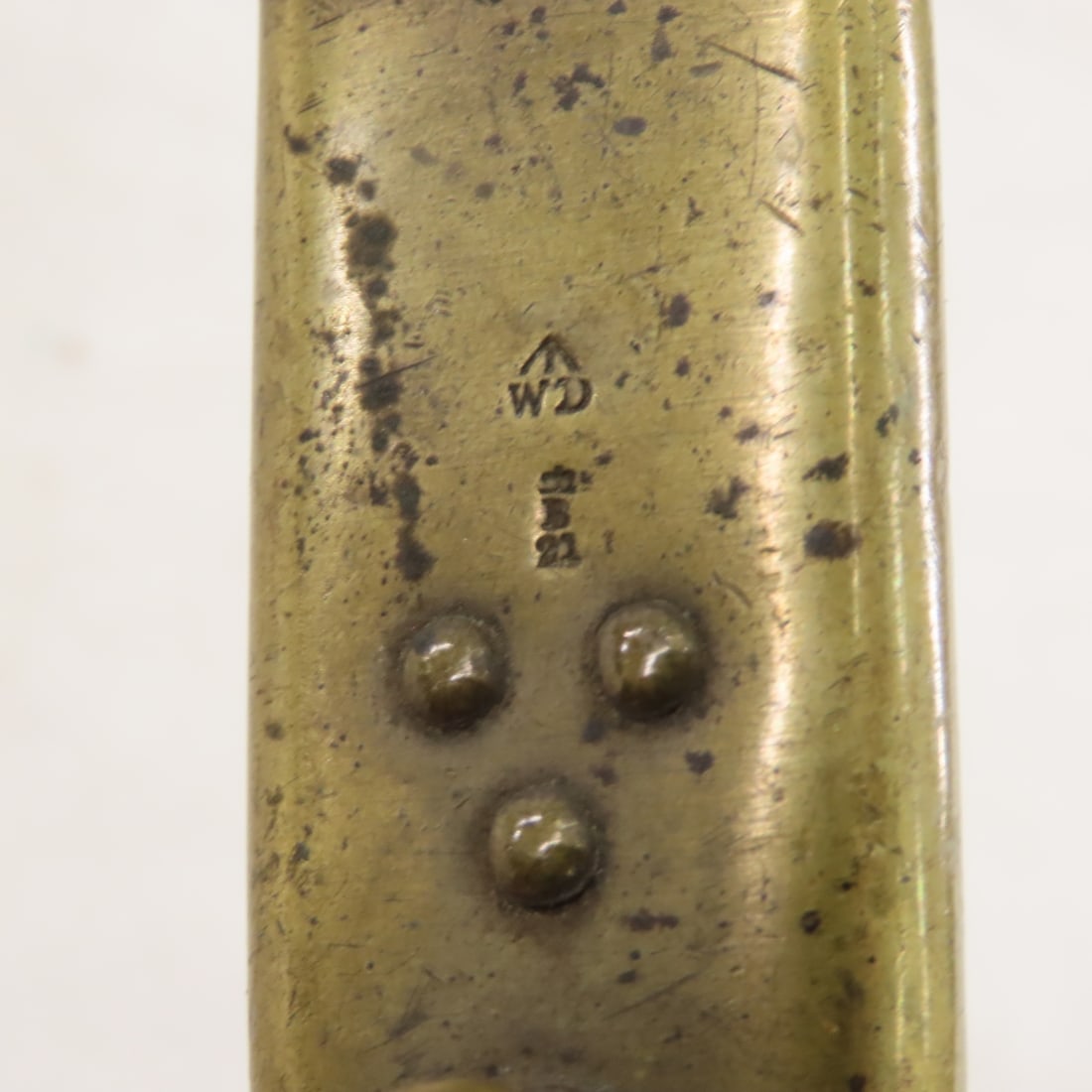 3 Vintage Socket Bayonets & 2 sheaths - 11