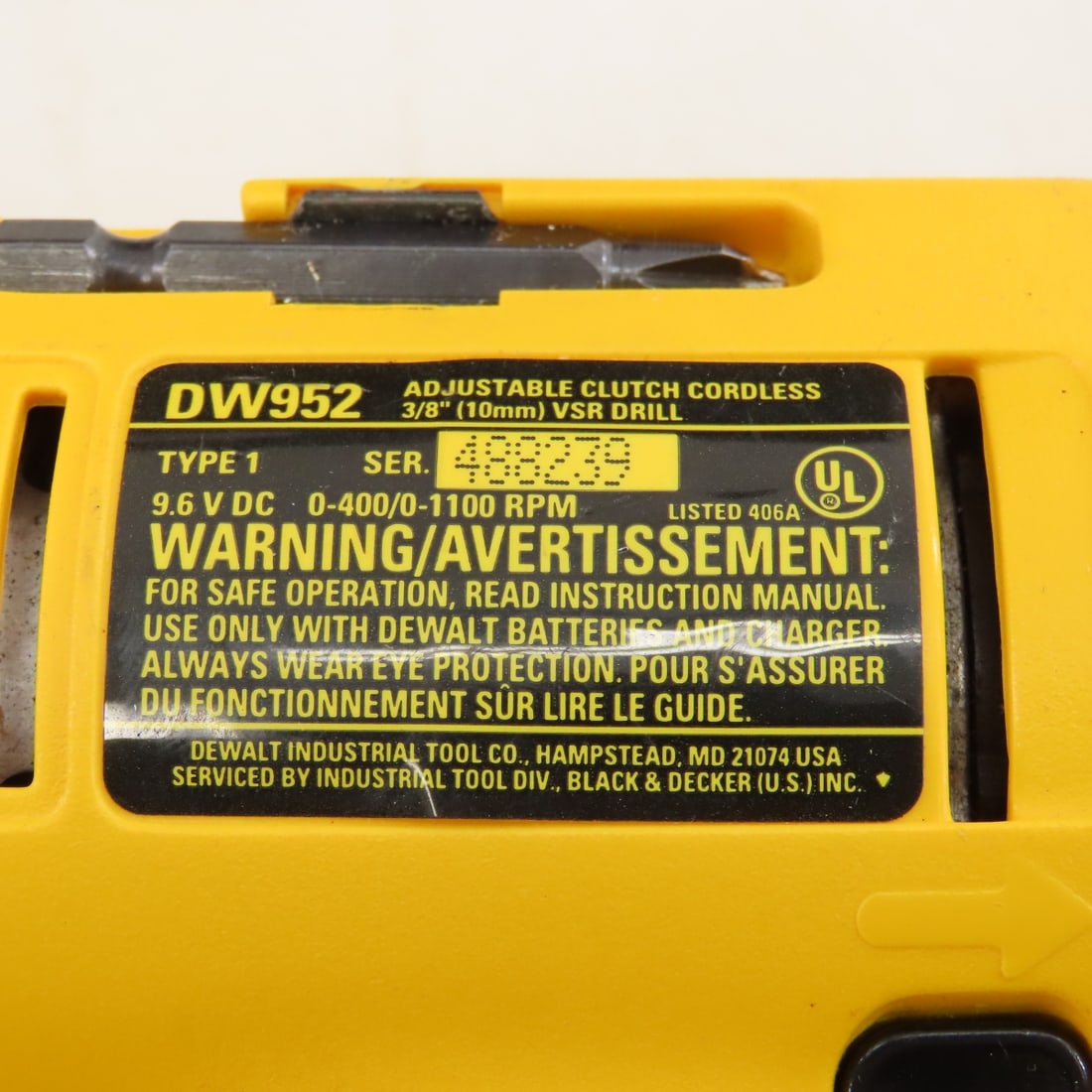 Dewalt Cordless Drills & Circular Saws, DW939, XRP - 18