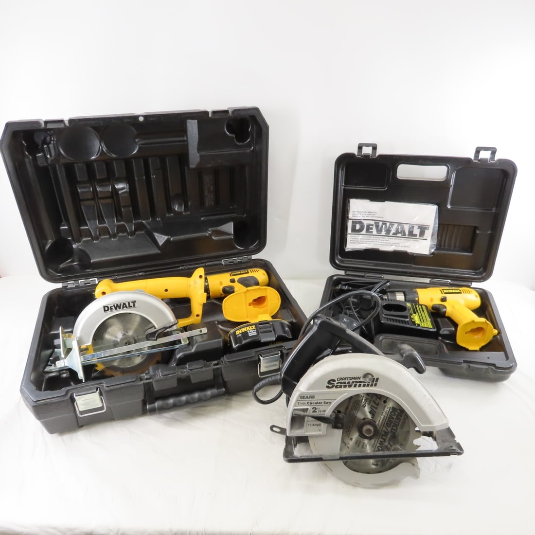 Dewalt Cordless Drills & Circular Saws, DW939, XRP (1 of 20)