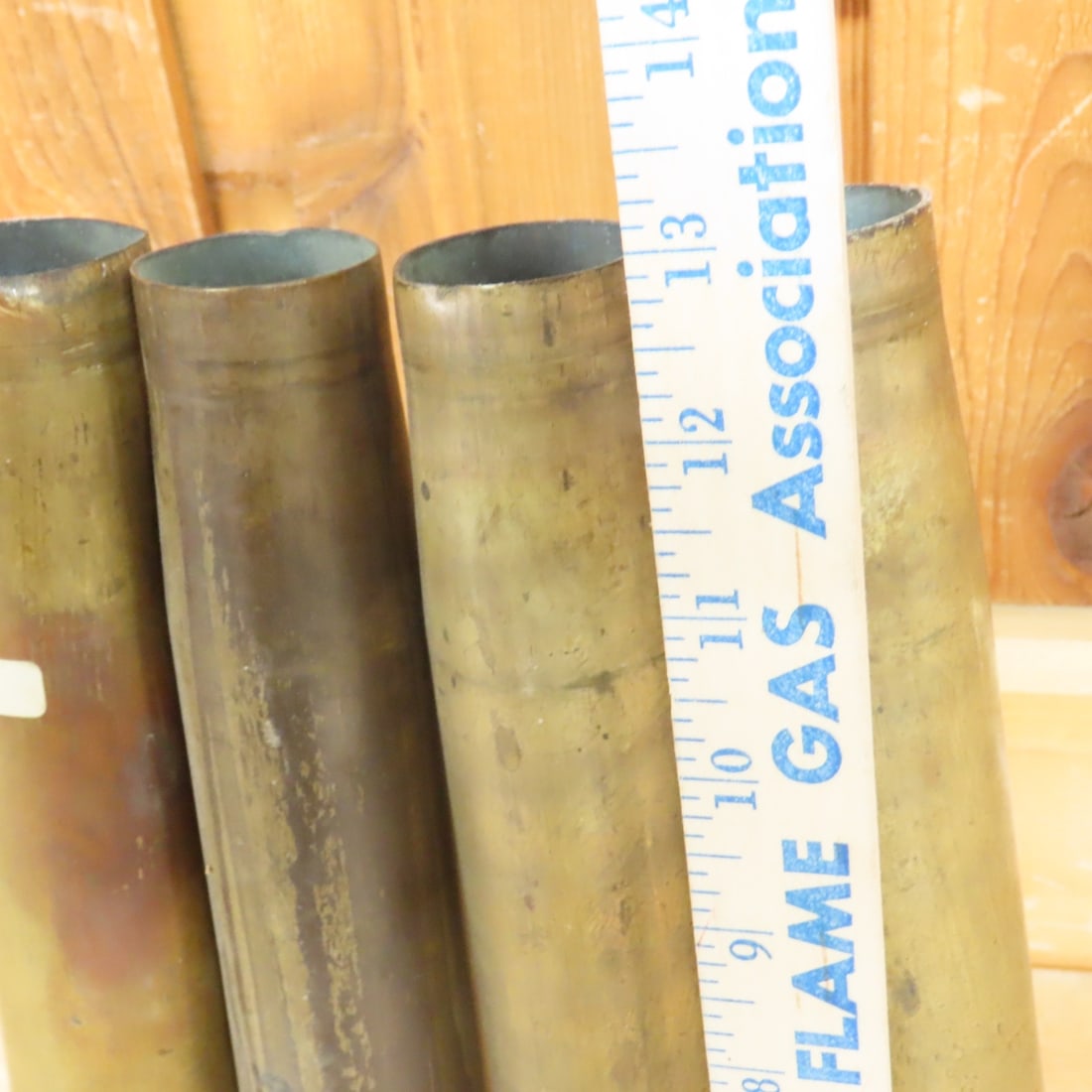 4 WWII 40MM MK2 Bofors Anti-Aircraft Casings - 11