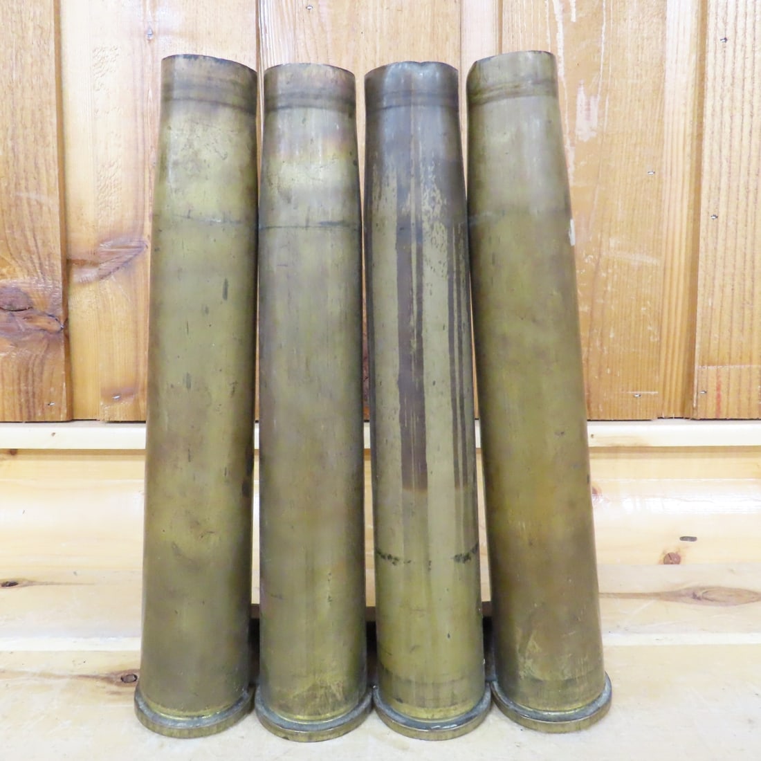 4 WWII 40MM MK2 Bofors Anti-Aircraft Casings - 2