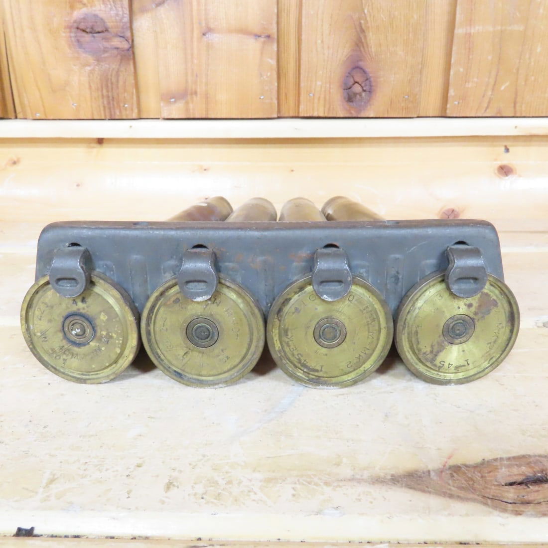 4 WWII 40MM MK2 Bofors Anti-Aircraft Casings - 6