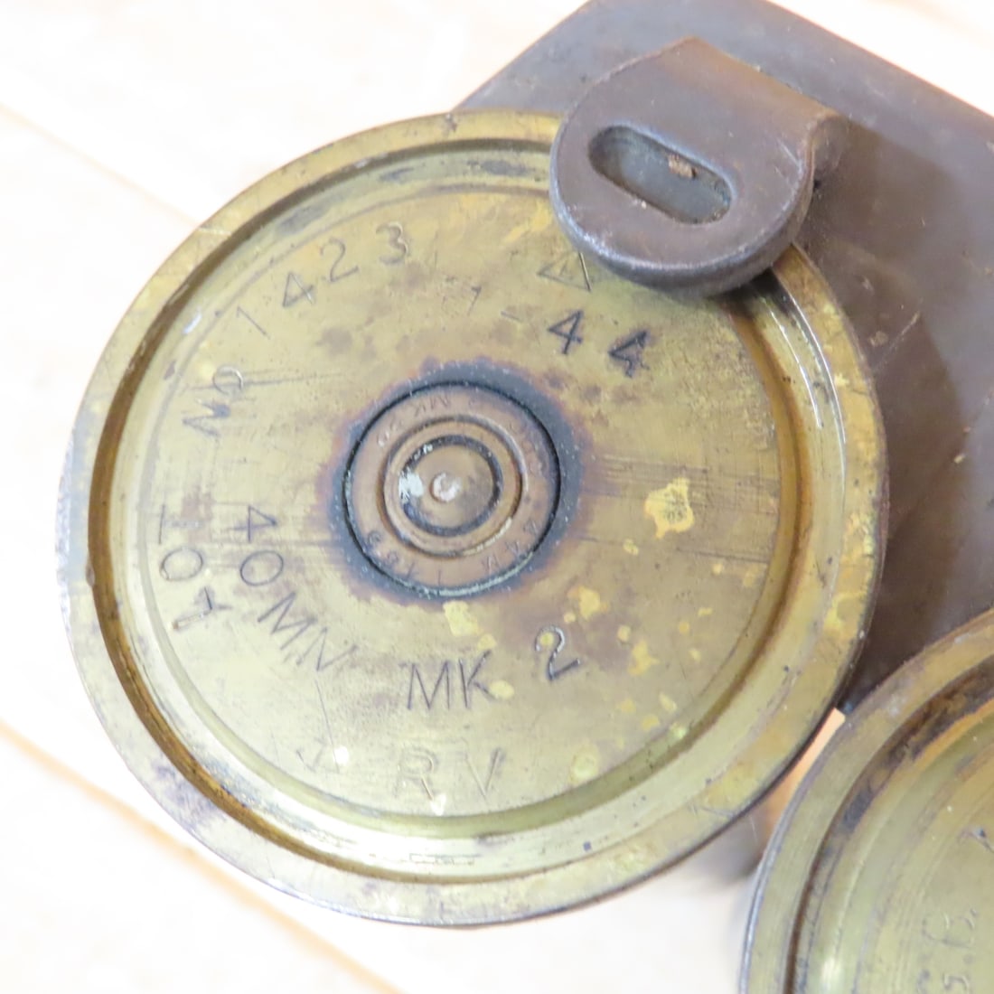 4 WWII 40MM MK2 Bofors Anti-Aircraft Casings - 7