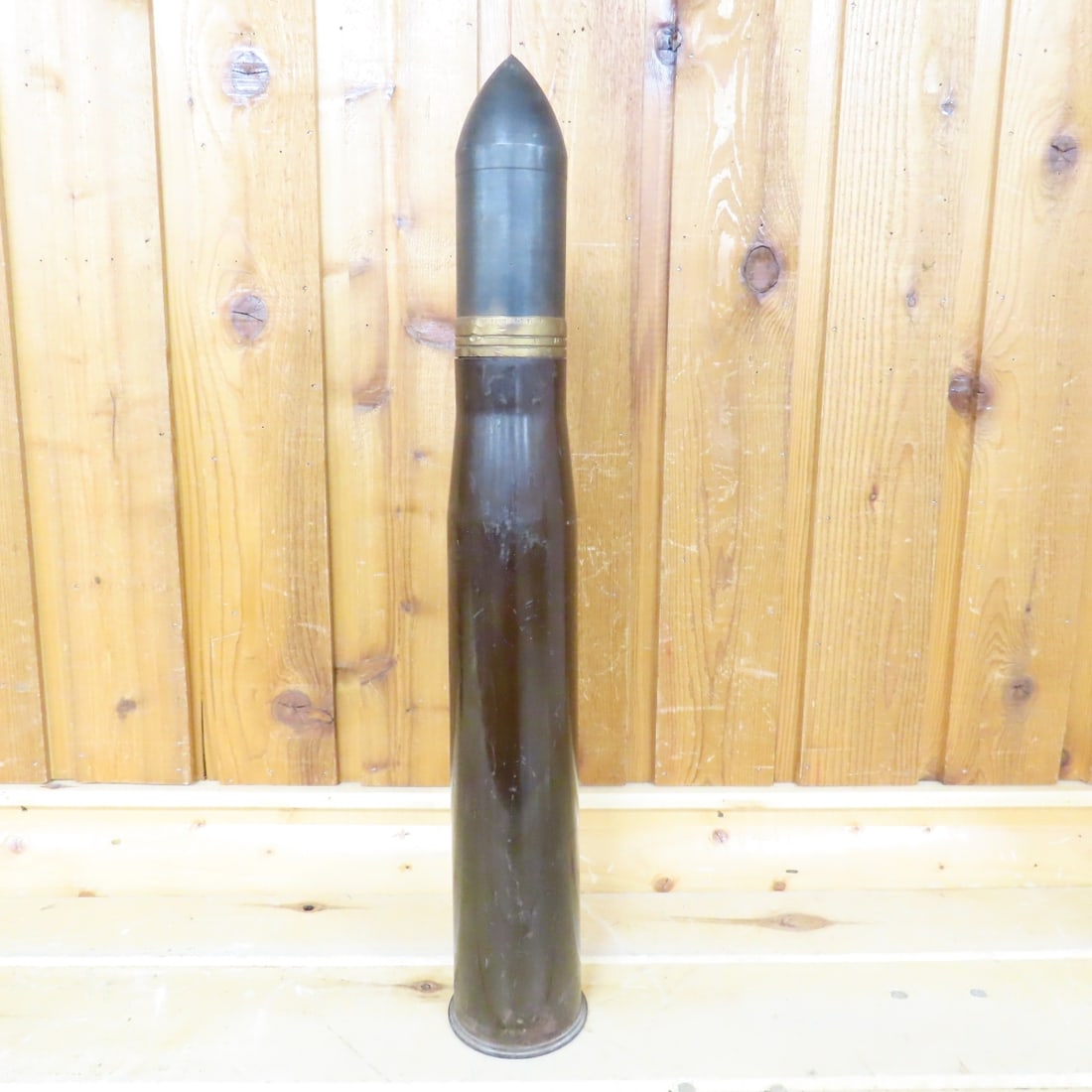 Inert 90mm US Military Cartridge M19, M19B1 - 1952 (1 of 10)