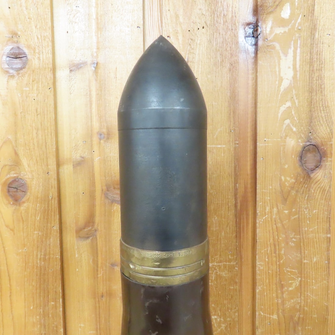Inert 90mm US Military Cartridge M19, M19B1 - 1952 - 2