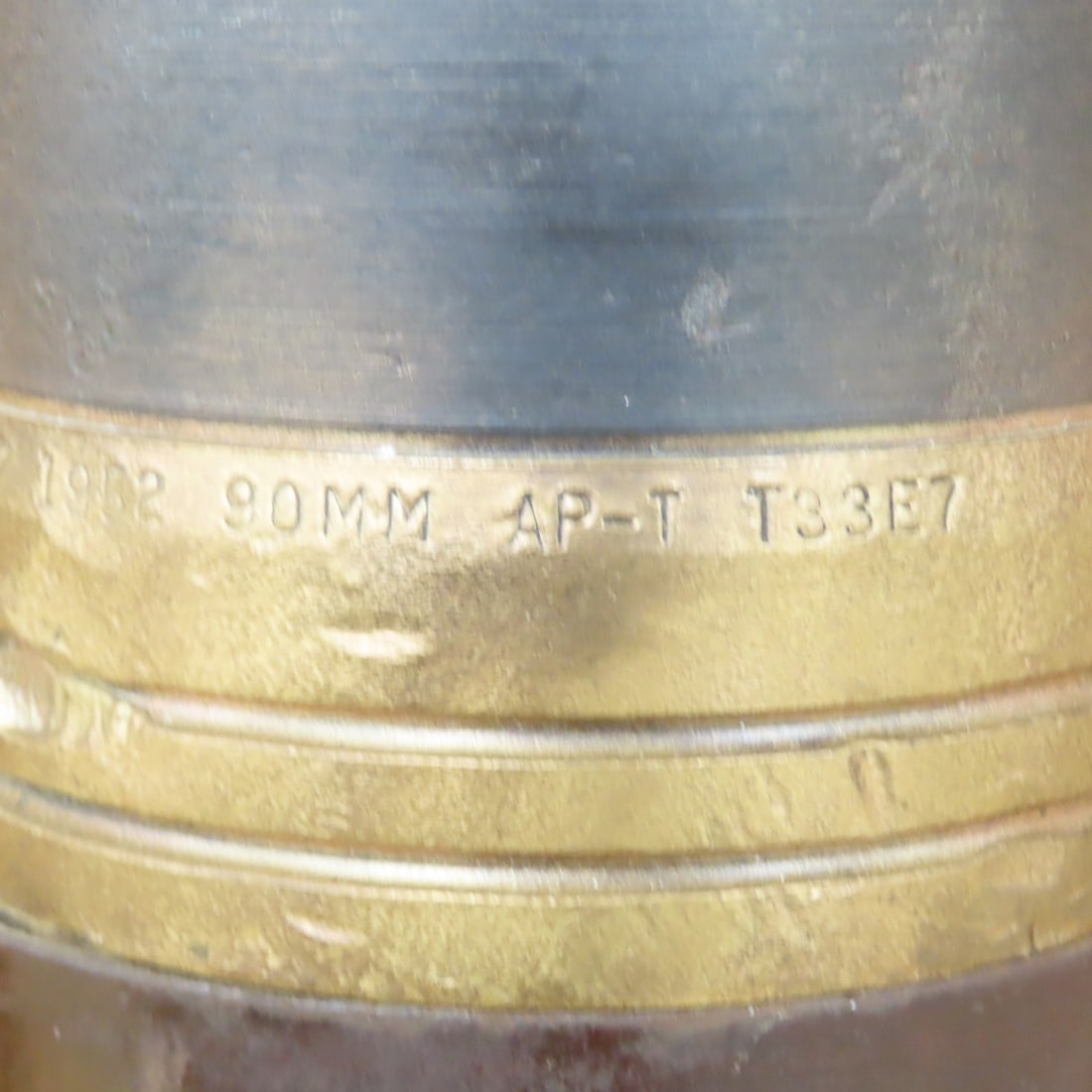 Inert 90mm US Military Cartridge M19, M19B1 - 1952 - 4