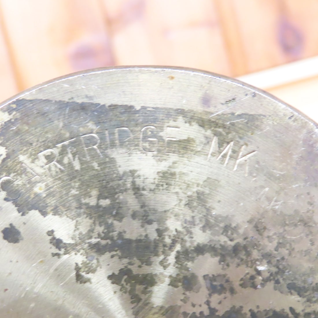 WWII US Navy 50 Cal Wooden MK6 Dummy Drill Round - 11